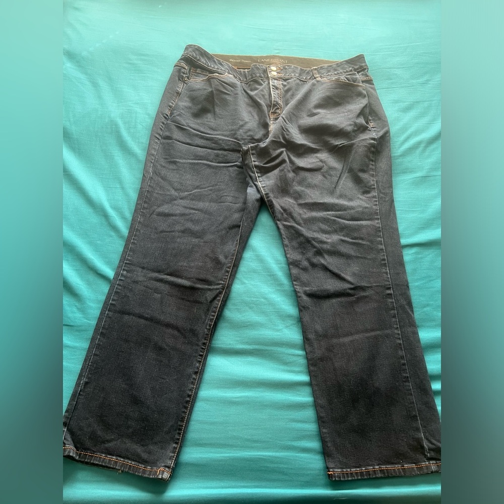 Lane Bryant Size 28 - T3 Straight Leg Jeans - Picture 3 of 16